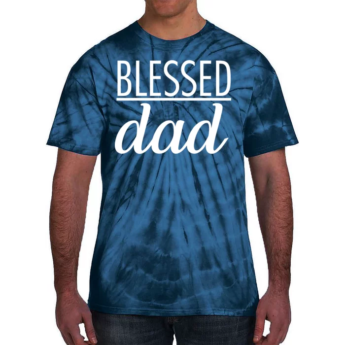 Blessed Dad Tie-Dye T-Shirt