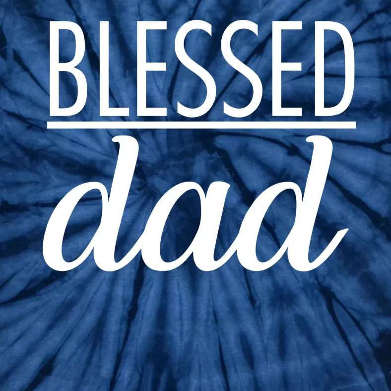 Blessed Dad Tie-Dye T-Shirt