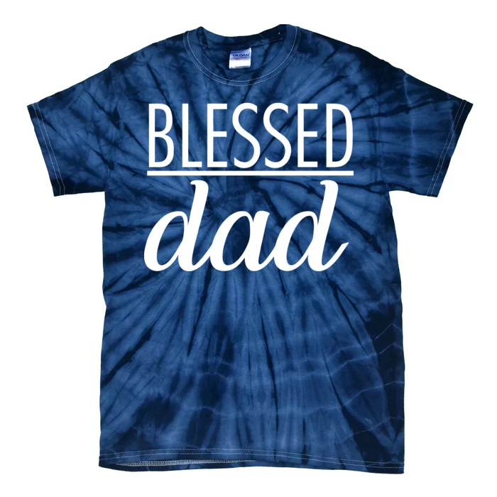 Blessed Dad Tie-Dye T-Shirt