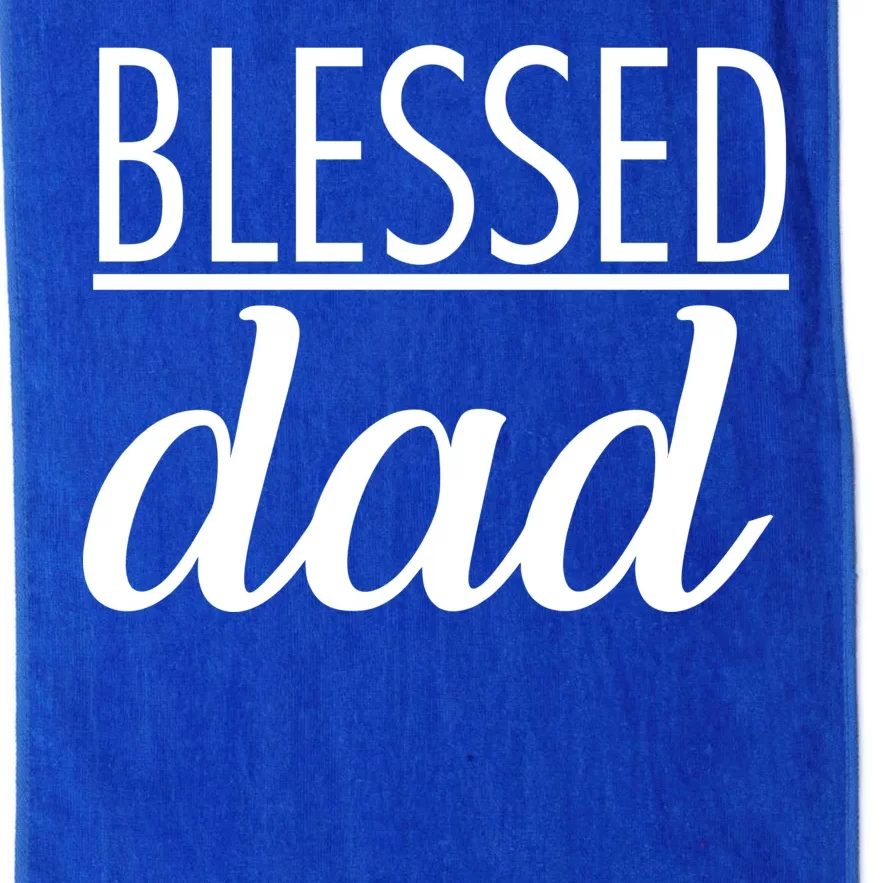 Blessed Dad Platinum Collection Golf Towel