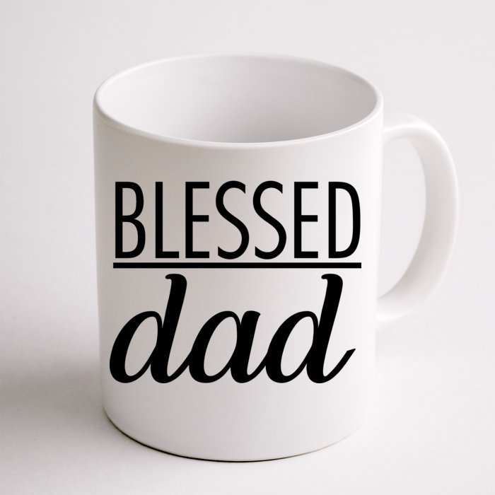 Blessed Dad Front & Back Coffee Mug