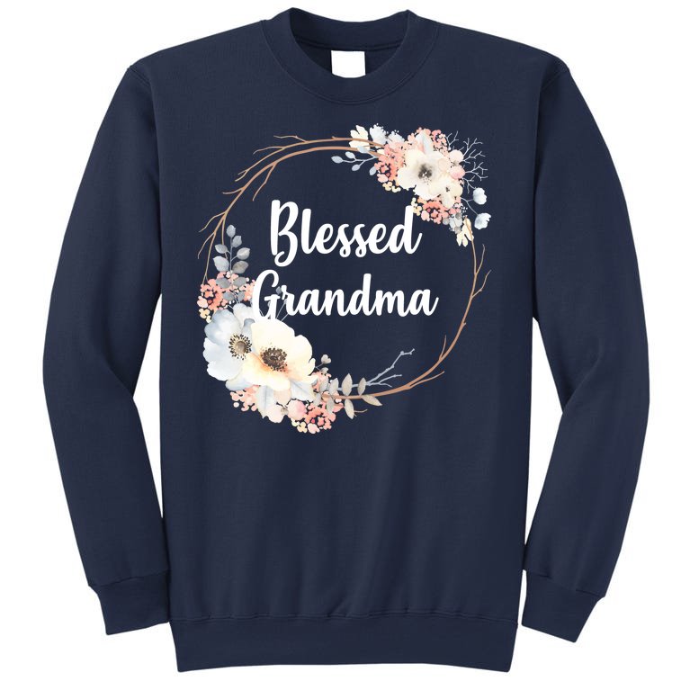 Blessed Grandma Floral Sweatshirt