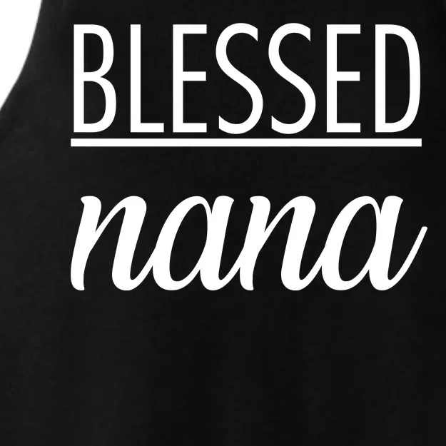 Blessed Nana Ladies Tri-Blend Wicking Tank