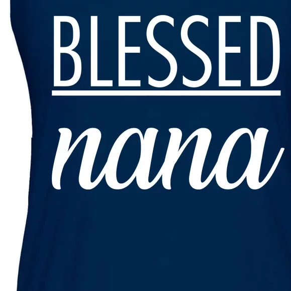 Blessed Nana Ladies Essential Flowy Tank