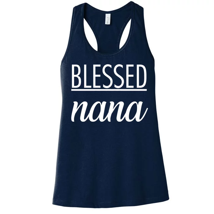 Blessed Nana Women's Racerback Tank