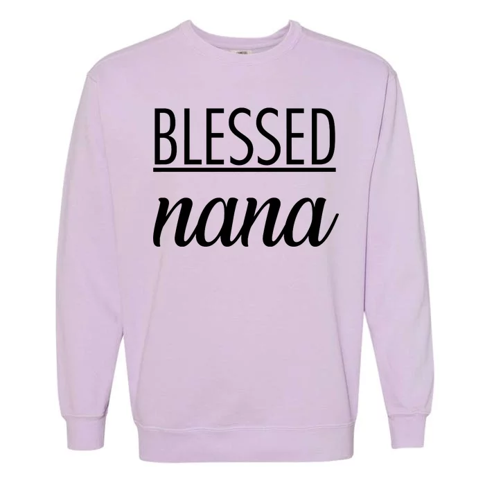 Blessed Nana Garment-Dyed Sweatshirt