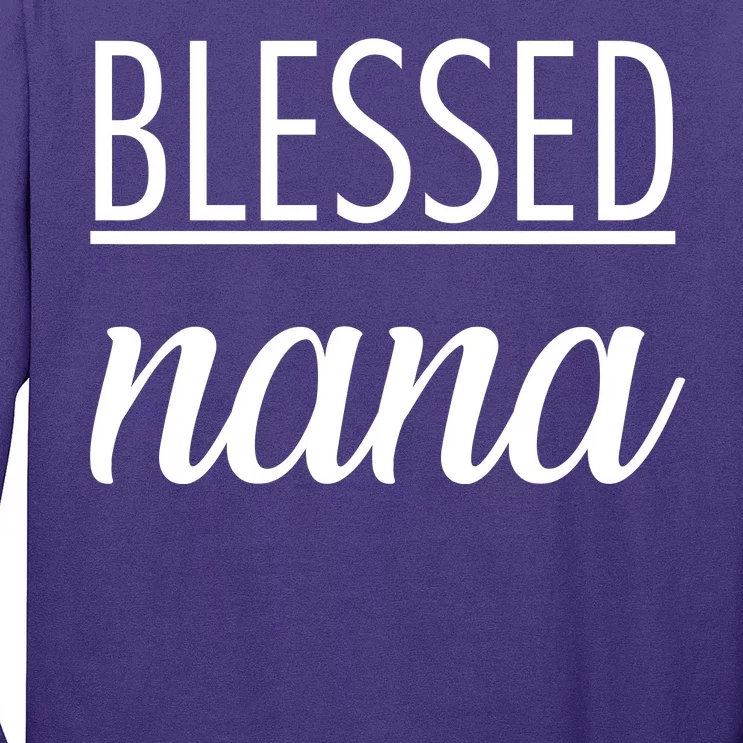 Blessed Nana Long Sleeve Shirt