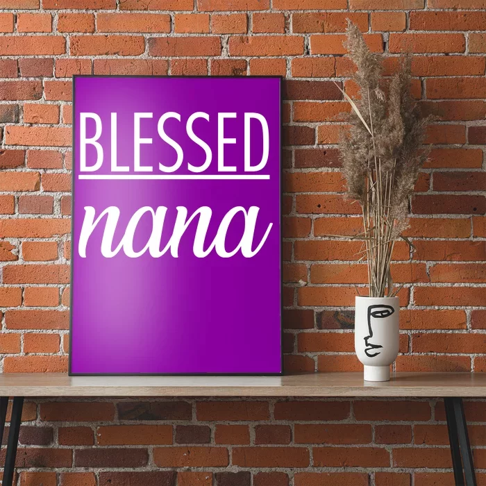 Blessed Nana Poster