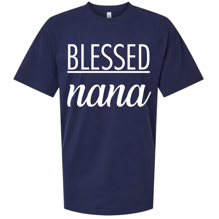 Blessed Nana Sueded Cloud Jersey T-Shirt