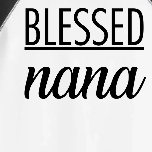 Blessed Nana Toddler Fine Jersey T-Shirt