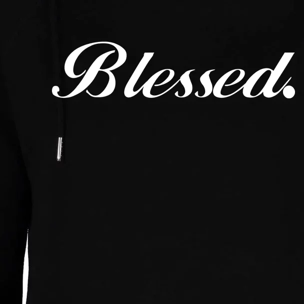 Blessed Signature Womens Funnel Neck Pullover Hood