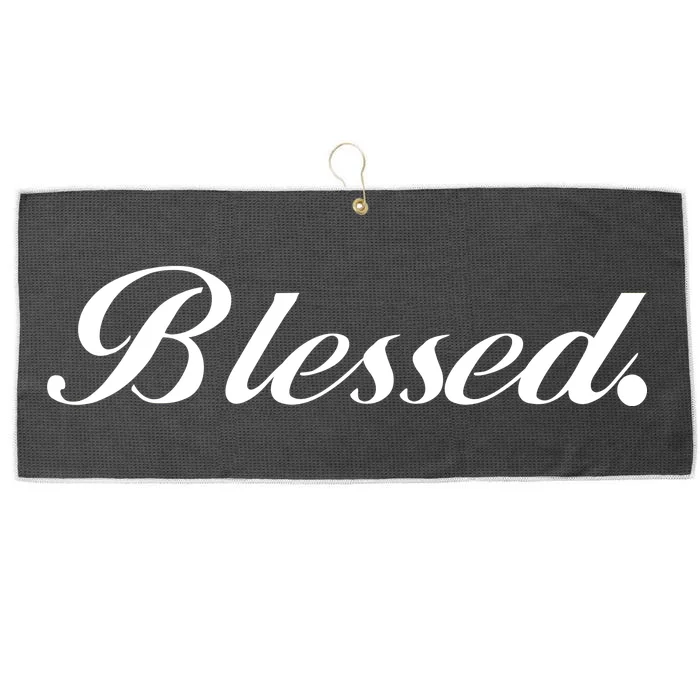 Blessed Signature Large Microfiber Waffle Golf Towel