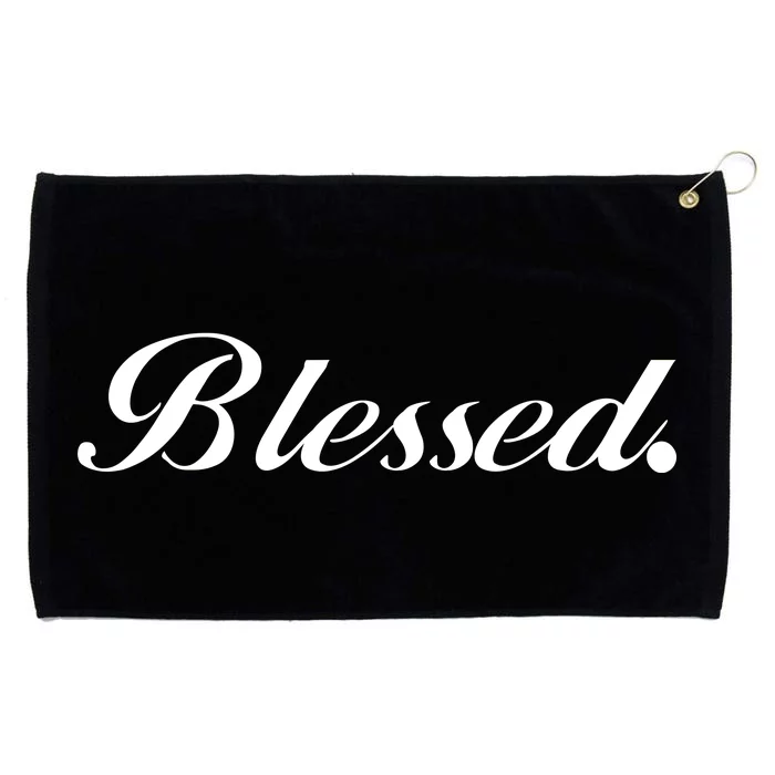 Blessed Signature Grommeted Golf Towel