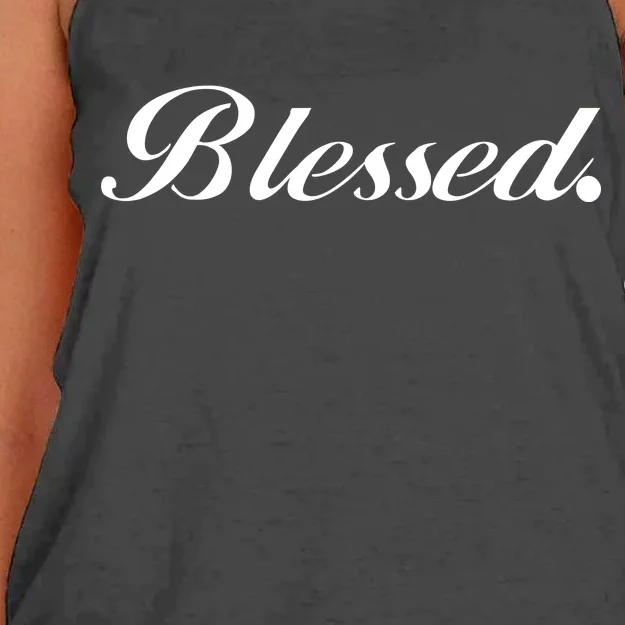 Blessed Signature Women's Knotted Racerback Tank