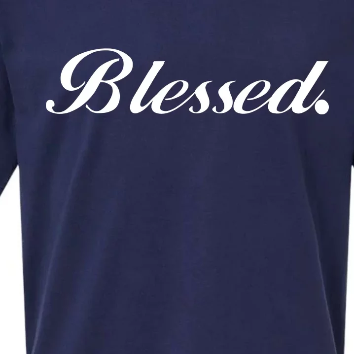 Blessed Signature Sueded Cloud Jersey T-Shirt