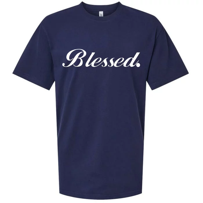 Blessed Signature Sueded Cloud Jersey T-Shirt