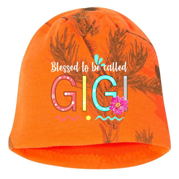 Blessed To Be Called Gigi Kati - Camo Knit Beanie