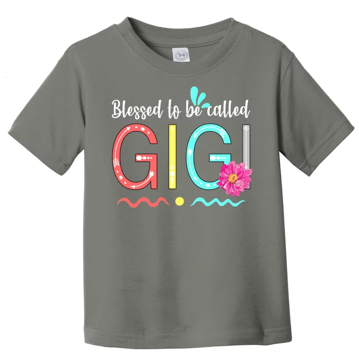 Blessed To Be Called Gigi Toddler T-Shirt