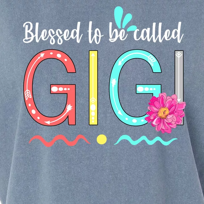 Blessed To Be Called Gigi Garment-Dyed Women's Muscle Tee