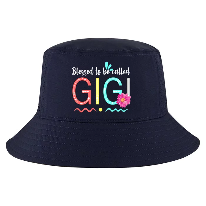 Blessed To Be Called Gigi Cool Comfort Performance Bucket Hat