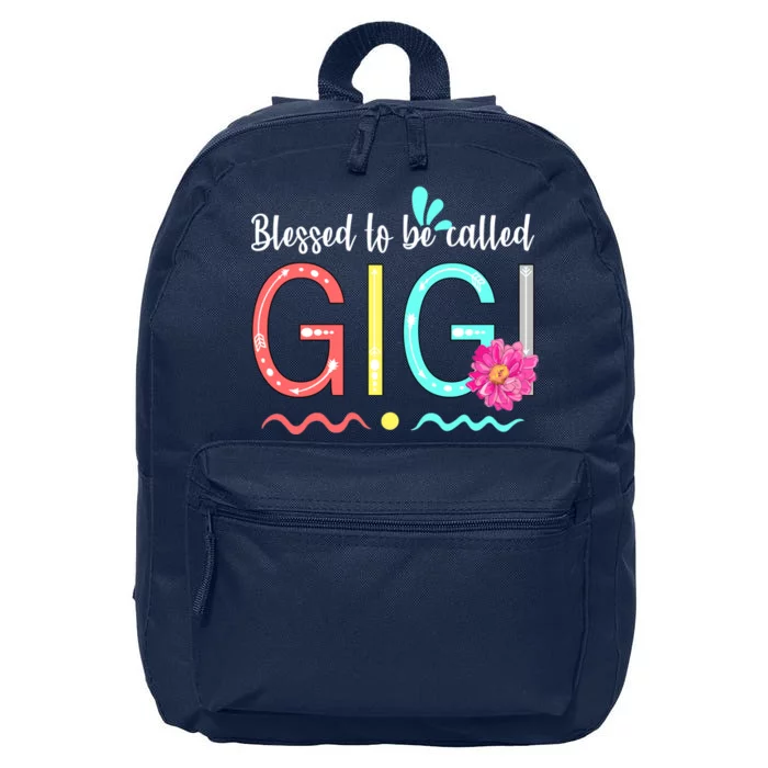 Blessed To Be Called Gigi 16 in Basic Backpack