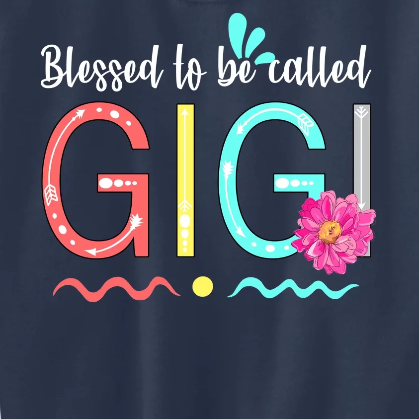 Blessed To Be Called Gigi Kids Sweatshirt