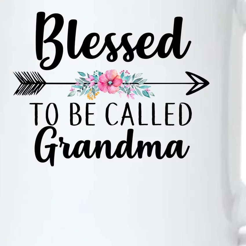 Blessed To Be Called Grandma Black Color Changing Mug