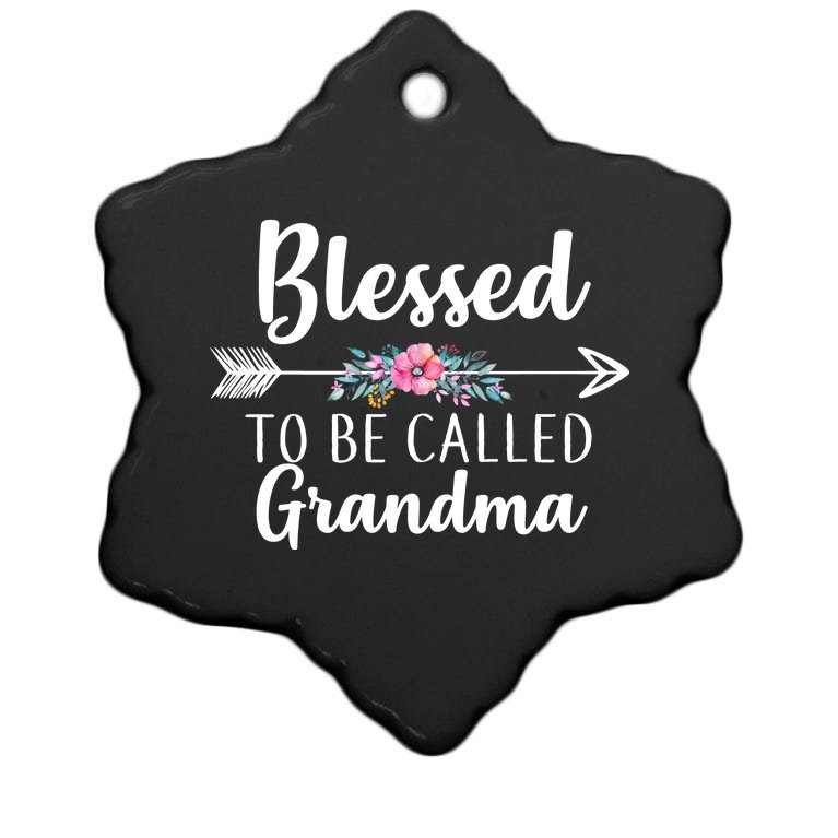 Blessed To Be Called Grandma Christmas Ornament