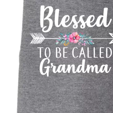 Blessed To Be Called Grandma Doggie 3-End Fleece Hoodie