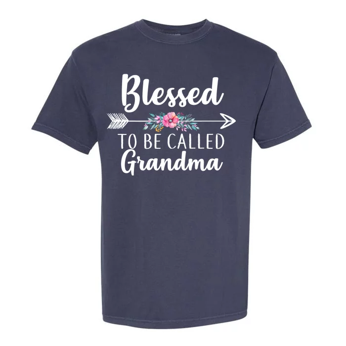 Blessed To Be Called Grandma Garment-Dyed Heavyweight T-Shirt