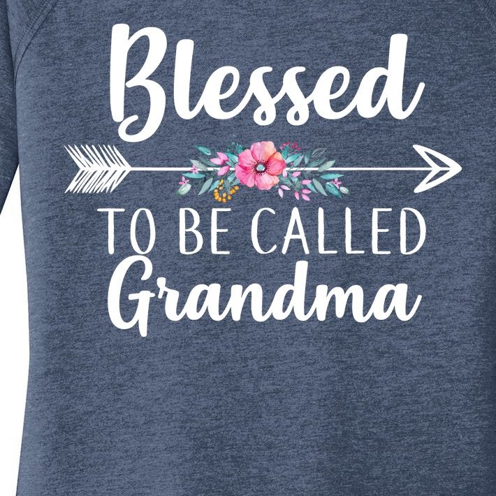 Blessed To Be Called Grandma Women’s Perfect Tri Tunic Long Sleeve Shirt