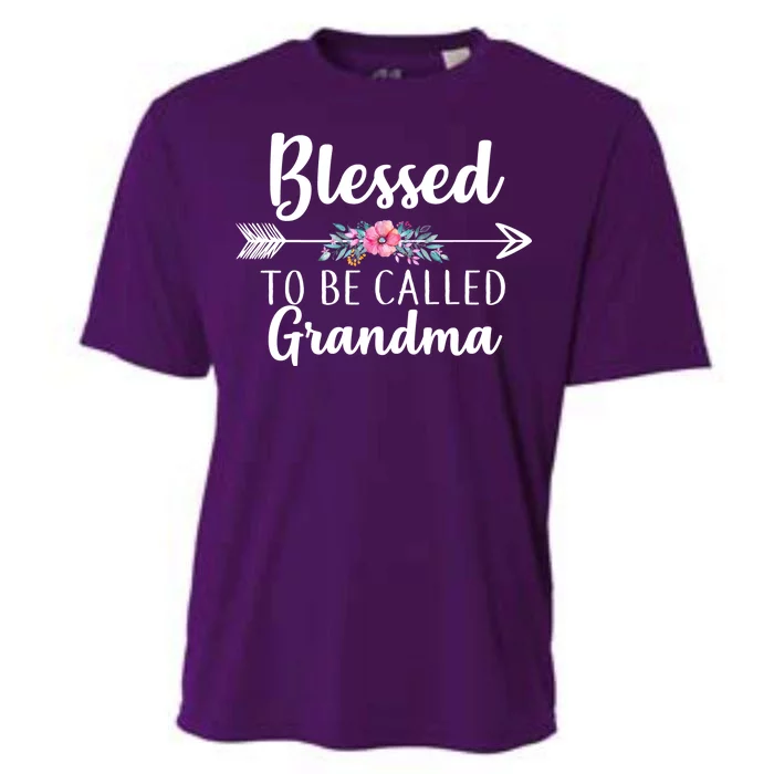 Blessed To Be Called Grandma Cooling Performance Crew T-Shirt