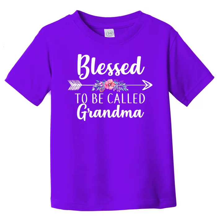 Blessed To Be Called Grandma Toddler T-Shirt