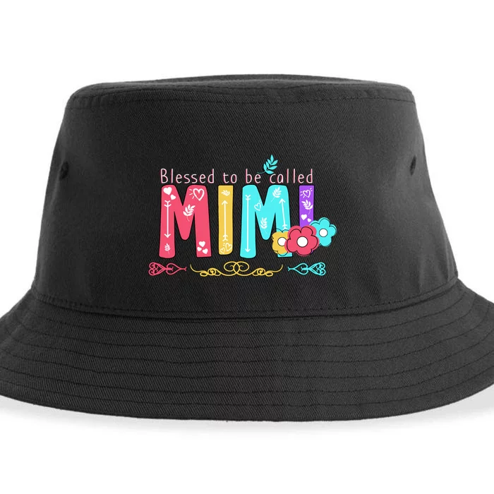 Blessed To Be Called Mimi Sustainable Bucket Hat