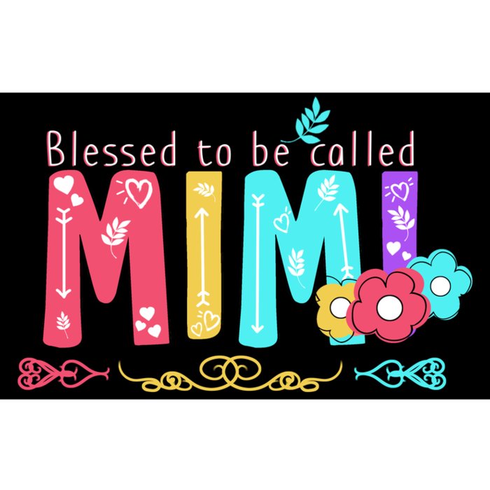 Blessed To Be Called Mimi Bumper Sticker