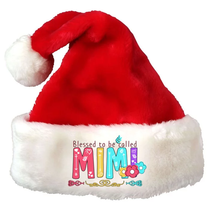 Blessed To Be Called Mimi Premium Christmas Santa Hat