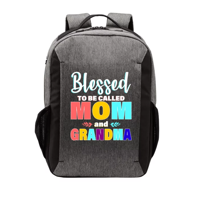 Blessed To Be Called Mom And Grandma Vector Backpack