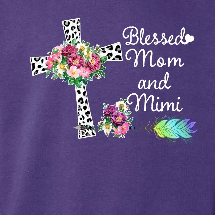 Blessed To Be Called Mom And Mimi Toddler Hoodie