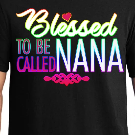 Blessed To Be Called Nana Pajama Set