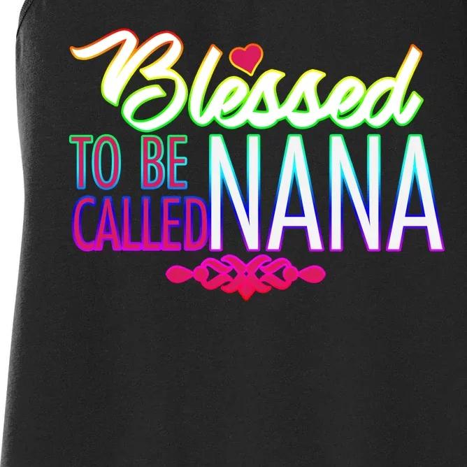 Blessed To Be Called Nana Women's Racerback Tank