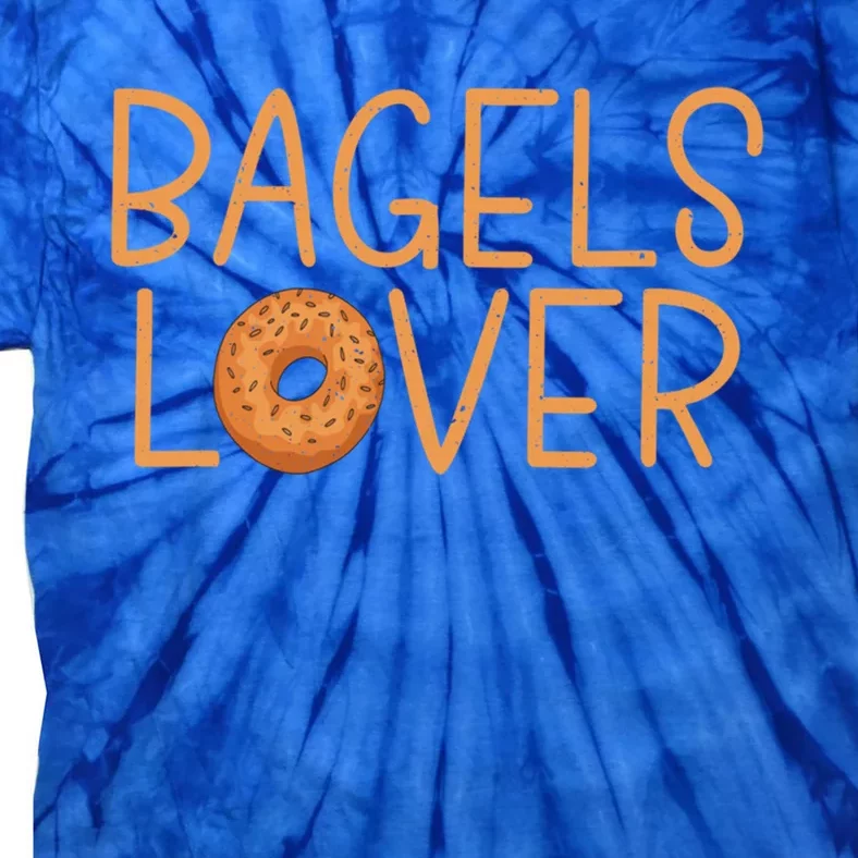 Bagels Lover Funny Bagel Cute Gift Tie-Dye T-Shirt