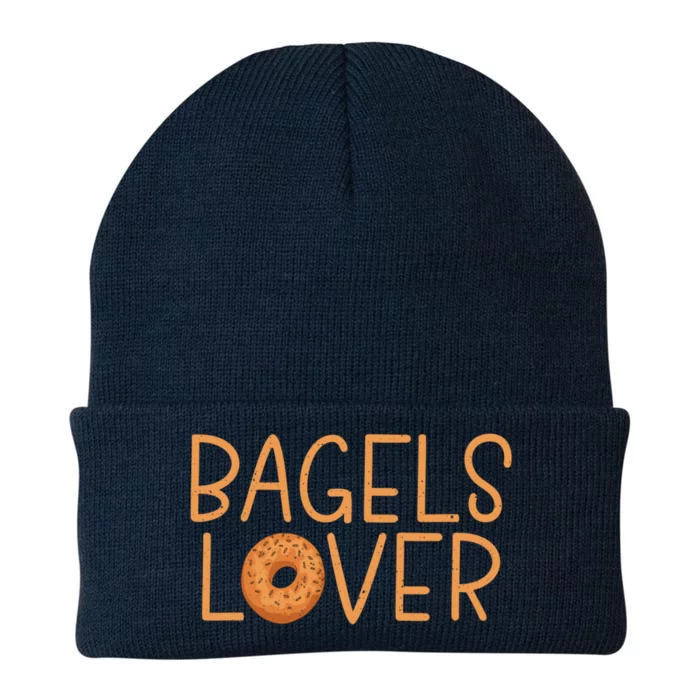 Bagels Lover Funny Bagel Cute Gift Knit Cap Winter Beanie