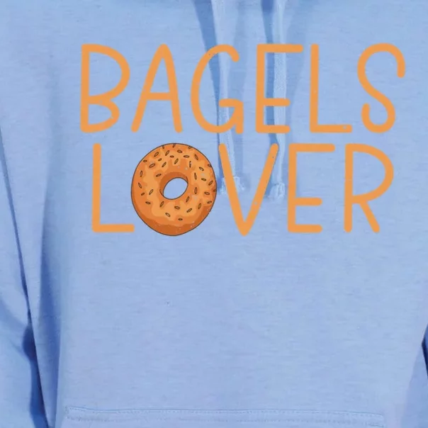 Bagels Lover Funny Bagel Cute Gift Unisex Surf Hoodie