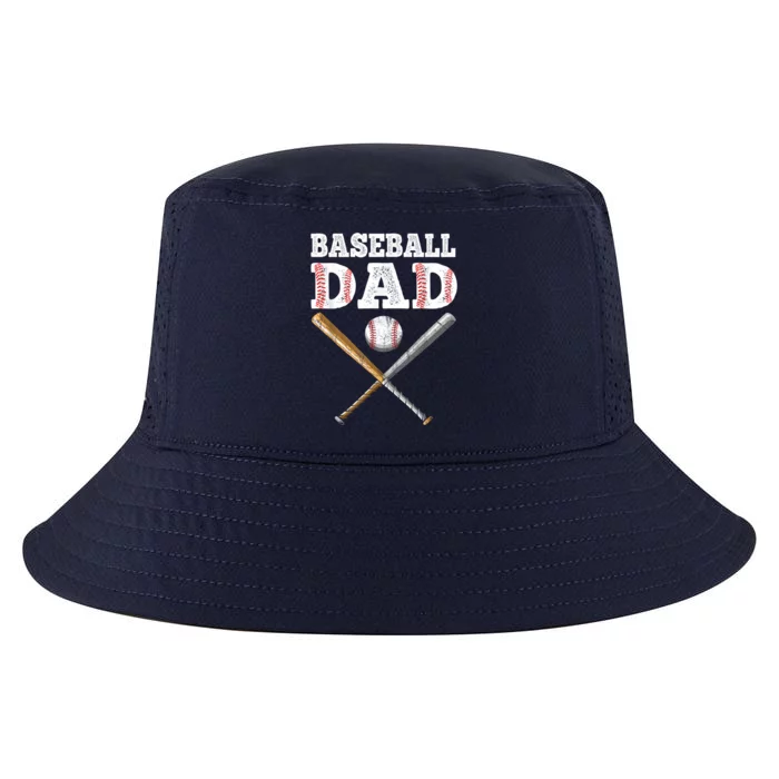 Baseball Lover For Father Baseball Dad Gift Cool Comfort Performance Bucket Hat