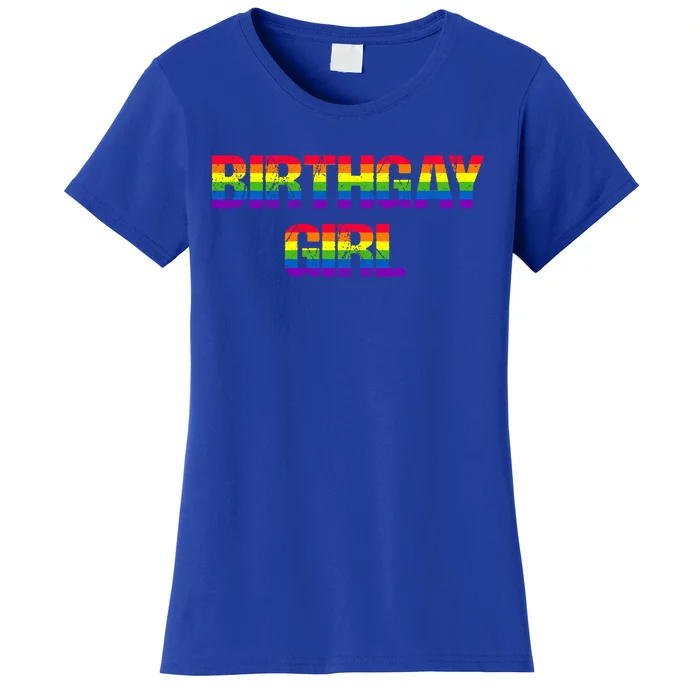 Birthlgbtq+ Lgbtqia+ Funny Gift Women's T-Shirt