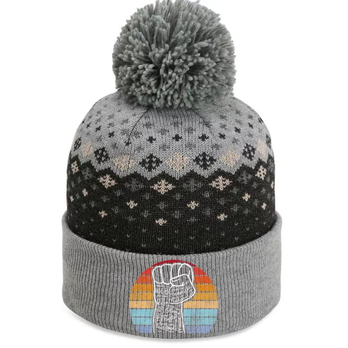 Black Leaders Fismeaningful Gift Blm Gift Black History Gift The Baniff Cuffed Pom Beanie