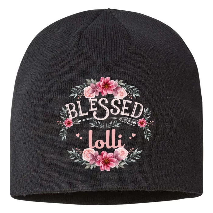 Blessed Lolli funny gift for Mother's Day 8 1/2in Sustainable Knit Beanie