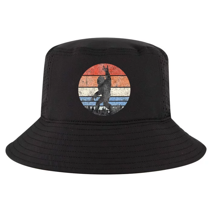 Bigfoot Lover Funny Bigfoot Rock Music Sasquatch Bigfoot Cool Comfort Performance Bucket Hat