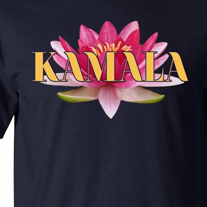 Beautiful Lotus Flower Kamala Harris 2024 Lotus for Potus Tall T-Shirt