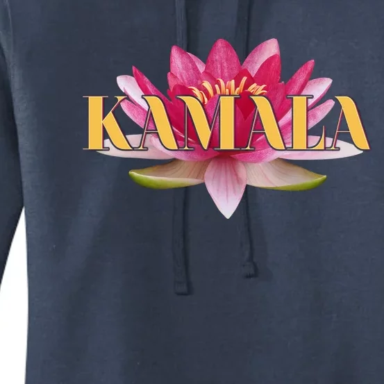 Beautiful Lotus Flower Kamala Harris 2024 Lotus for Potus Women's Pullover Hoodie